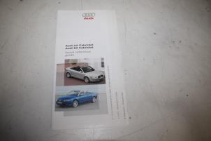 Usagé Livret d'instructions Audi A4 Cabrio (B7) 3.0 TDI V6 24V Quattro Prix € 5,00 Règlement à la marge proposé par Autoparts Veghel