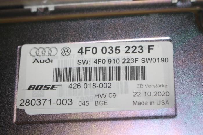 Amplificador de radio de un Audi A6