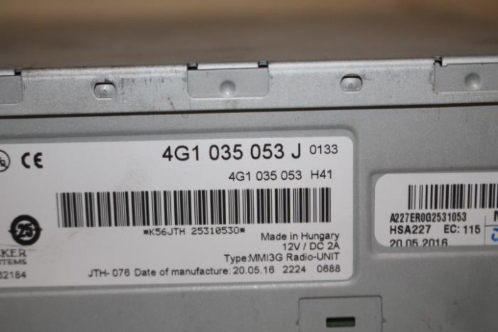 Radio module from a Audi A1