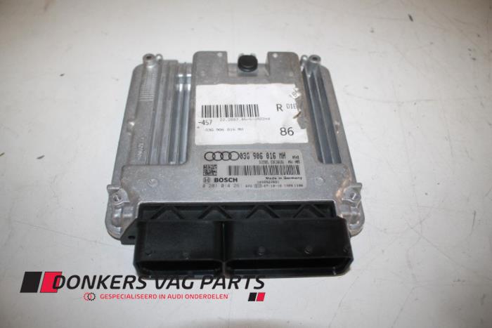 Used Engine management computer Audi A6 Avant (C6) 2.0 TDI 16V Price € 100,00 Margin scheme offered by Donkers VAG Parts