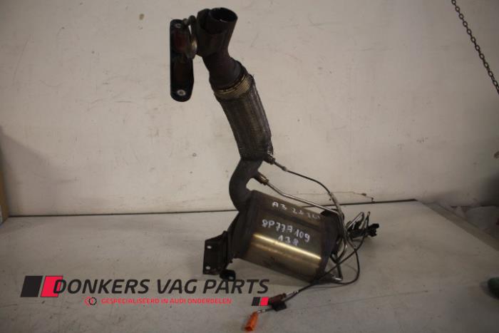 Usagé Catalyseur Audi A3 Sportback (8PA) 2.0 TDI DPF Quattro Prix € 250,00 Règlement à la marge proposé par Donkers VAG Parts