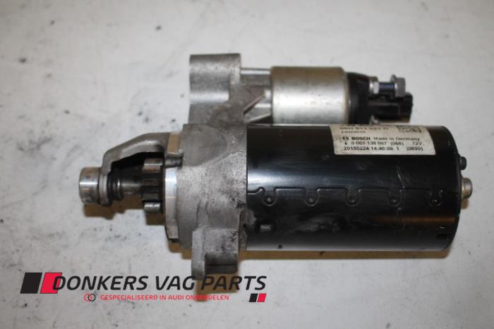 Gebrauchte Anlasser Audi A4 Avant (B8) 1.8 TFSI 16V Preis € 75,00 Margenregelung angeboten von Donkers VAG Parts