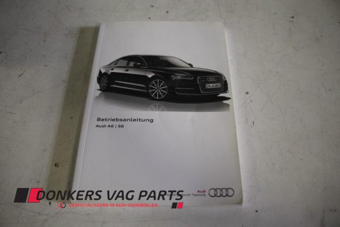 Używane Instrukcja Audi S6 Avant (C7) 4.0 V8 TFSI Cena € 20,00 Procedura marży oferowane przez Donkers VAG Parts