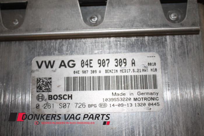 Engine management computer from a Volkswagen Golf VII (AUA) 1.2 TSI 16V 2014