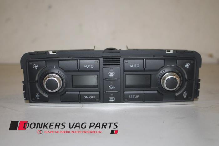 Używane Panel climatronic Audi A8 (D3) 3.0 TDI V6 24V Quattro Cena € 50,00 Procedura marży oferowane przez Donkers VAG Parts