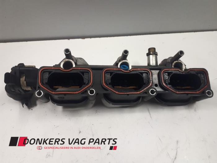 Używane Kolektor dolotowy Audi S4 (B8) S4 3.0 TFSI V6 24V Cena € 175,00 Procedura marży oferowane przez Donkers VAG Parts
