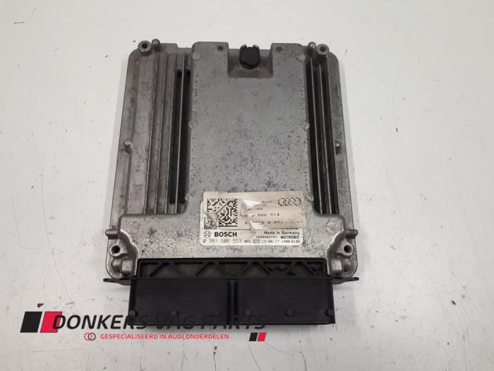 Used Engine management computer Audi A8 (D4) 4.0 V8 32V TFSI Quattro Price € 400,00 Margin scheme offered by Donkers VAG Parts