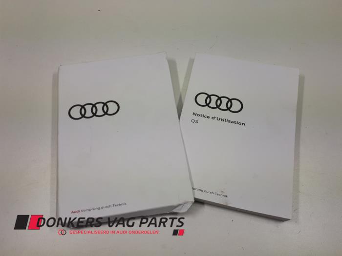Używane Instrukcja Audi Q5 (FYB/FYG) Cena € 10,00 Procedura marży oferowane przez Donkers VAG Parts