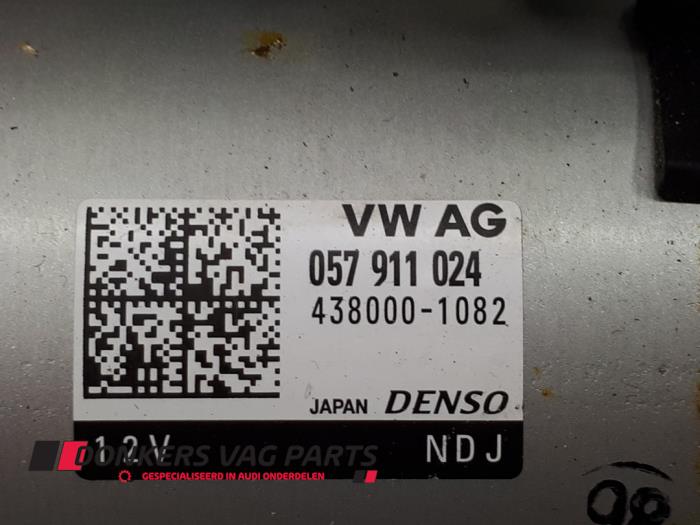 Starter from a Audi Q7 (4MB/4MG) 3.0 TDI V6 24V 2015