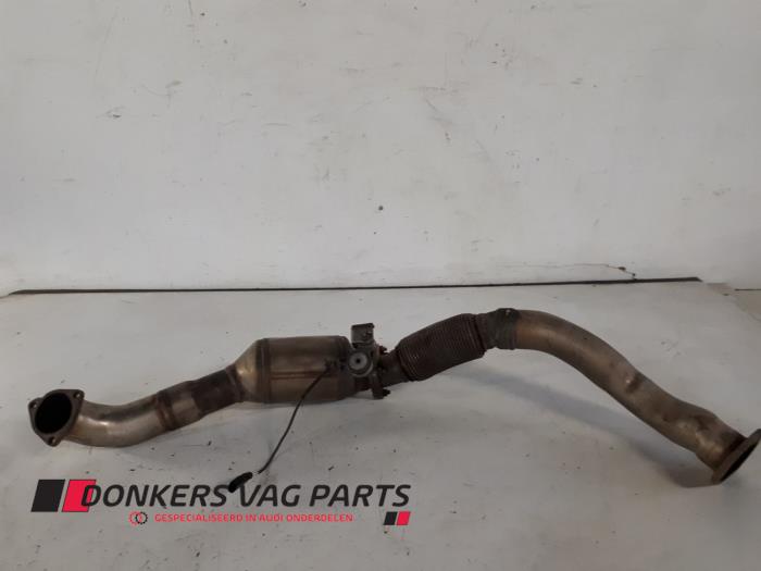 Used Front pipe + catalyst Audi A6 Avant (C6) 3.0 TDI V6 24V Quattro Price € 650,00 Margin scheme offered by Donkers VAG Parts