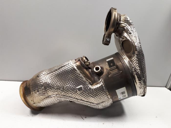 Catalytic converter from a Audi A6 (C8) 2.0 40 TDI Mild hybrid 2021