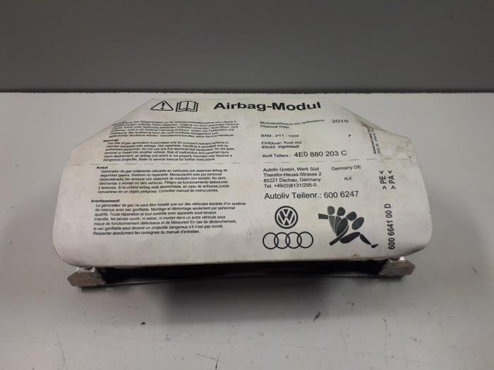 Poduszka powietrzna prawa (deska rozdzielcza) z Audi A8 (D3) 6.0 W12 48V Quattro 2004