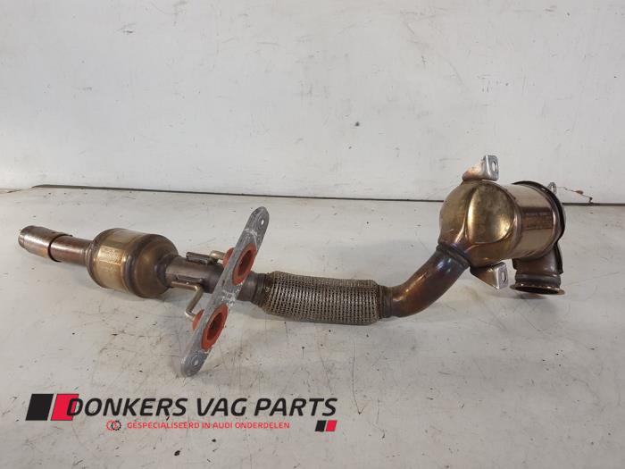 Used Front pipe + catalyst Audi Q2 (GAB/GAG) 1.4 TFSI 16V Price € 750,04 Inclusive VAT offered by Donkers VAG Parts