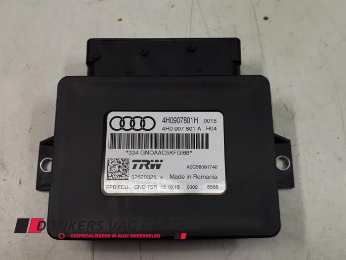 Używane Modul hamulca postojowego Audi S8 (D4) 4.0 V8 TFSI 32V Cena € 20,00 Procedura marży oferowane przez Donkers VAG Parts
