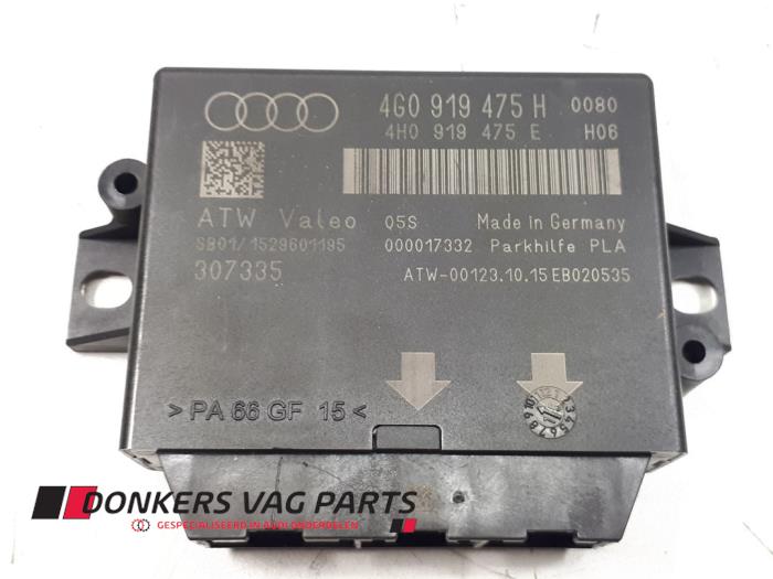 Usados Módulo PDC Audi S8 (D4) 4.0 V8 TFSI 32V Precio € 75,00 Norma de margen ofrecido por Donkers VAG Parts