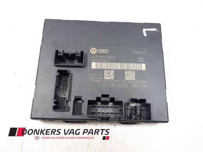 Begagnade Sätesdator Audi S8 (D4) 4.0 V8 TFSI 32V Pris € 200,00 Marginaltabell erbjuds av Donkers VAG Parts