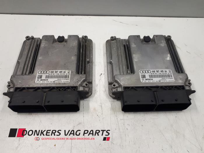 Used Engine management computer Audi A8 (D4) 4.2 TDI V8 32V Quattro Price € 600,00 Margin scheme offered by Donkers VAG Parts