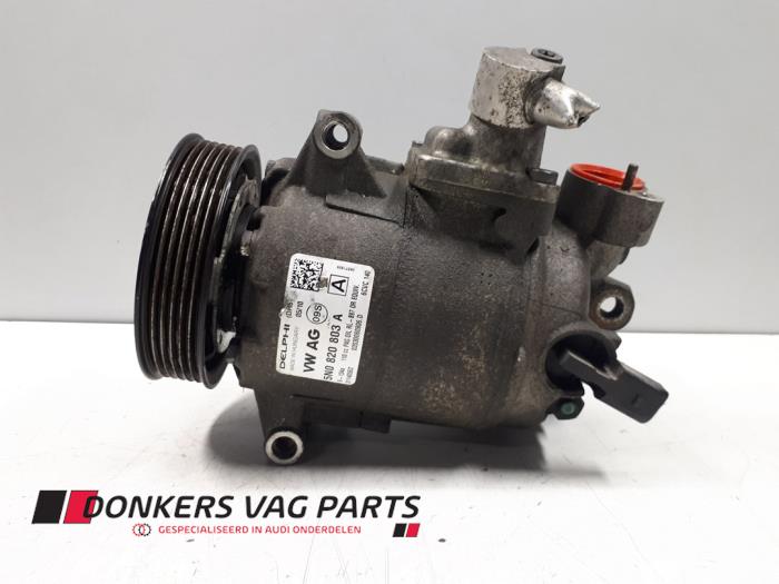 Usagé Compresseur de clim Volkswagen Jetta IV (162/16A) 2.0 TDI 16V Prix € 75,00 Règlement à la marge proposé par Donkers VAG Parts