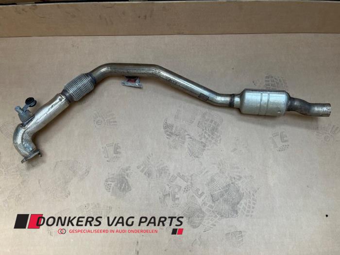 Gebrauchte Auspuff Hauptrohr Audi S5 (F53/F5P) 3.0 TFSI V6 24V Preis € 121,00 Mit Mehrwertsteuer angeboten von Donkers VAG Parts
