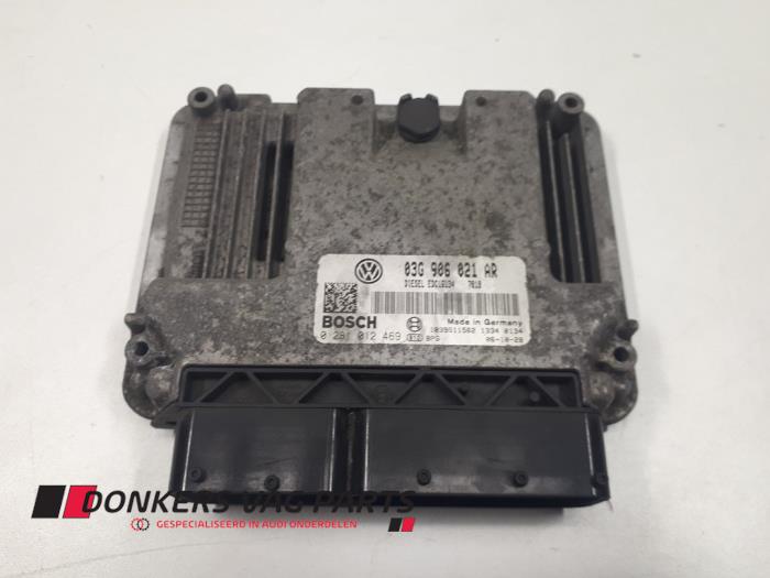 Used Engine management computer Volkswagen Caddy III (2KA,2KH,2CA,2CH) 1.9 TDI Price € 75,00 Margin scheme offered by Donkers VAG Parts