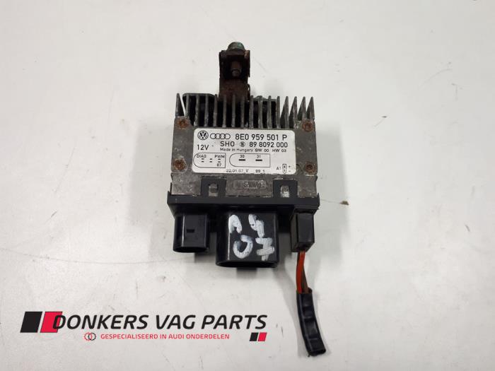 Coolant fan relay