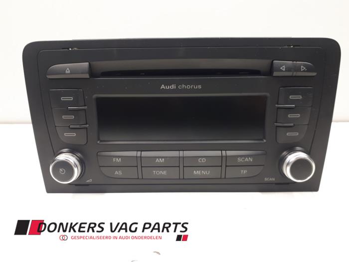 Gebrauchte Radio Audi A3 Sportback (8PA) 1.6 TDI 16V Preis € 50,00 Margenregelung angeboten von Donkers VAG Parts