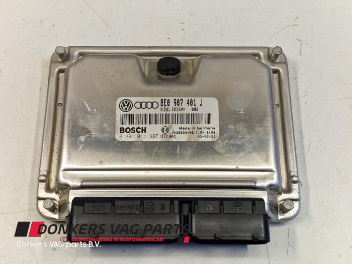 Used Engine management computer Audi A4 Avant (B6) 2.5 TDI 155 24V Price € 35,00 Margin scheme offered by Donkers VAG Parts