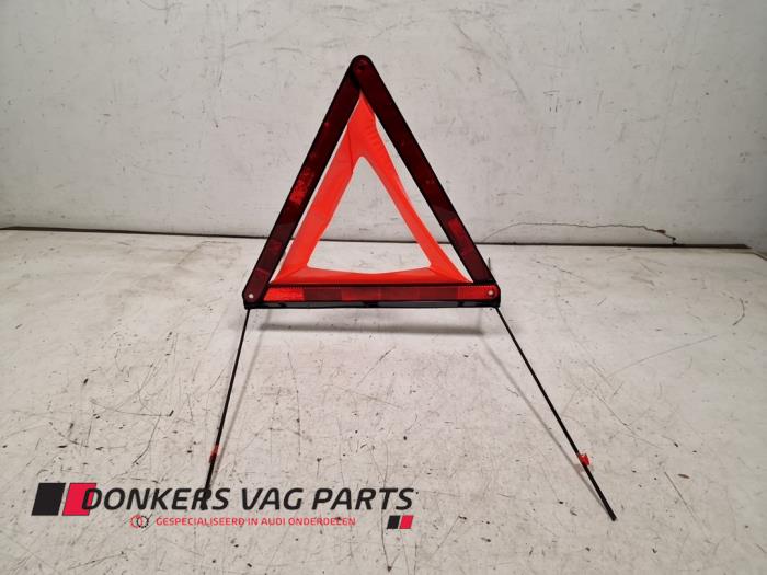 Warning triangle, sign