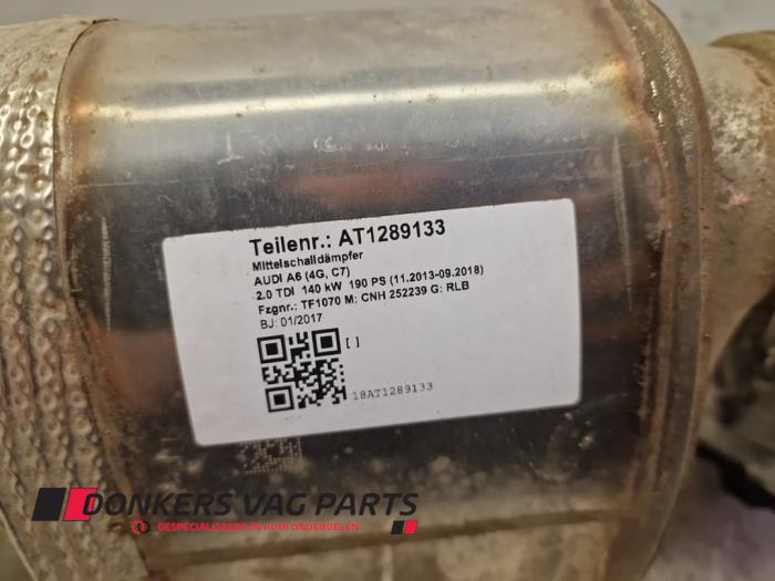Katalysator van een Audi A6 (C7) 2.0 TDI 16V 2016