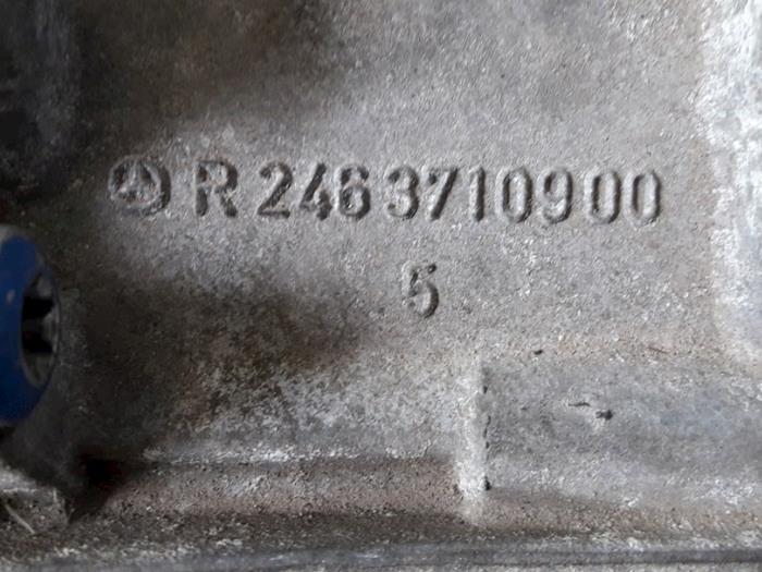 Boîte de vitesse d'un Mercedes-Benz B (W246,242) 1.5 B-180 CDI 16V 2014
