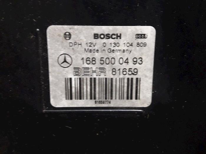 Set refroidisseur d'un Mercedes-Benz A (W168) 1.6 A-160 2003