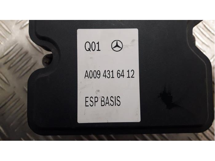 Pompa ABS z Mercedes-Benz B (W246,242) 1.5 B-180 CDI 16V 2014