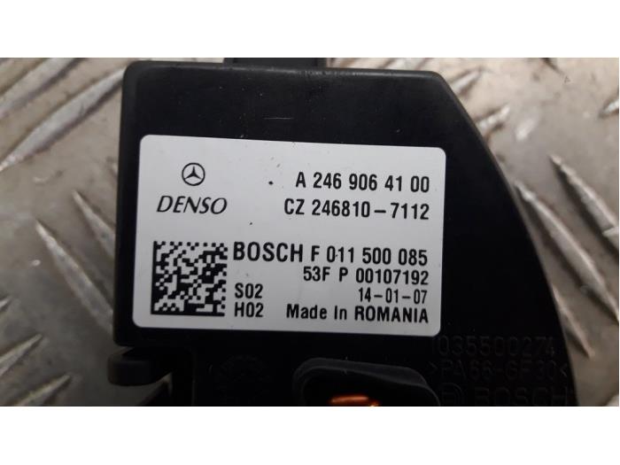 Heater resistor from a Mercedes-Benz B (W246,242) 1.5 B-180 CDI 16V 2014