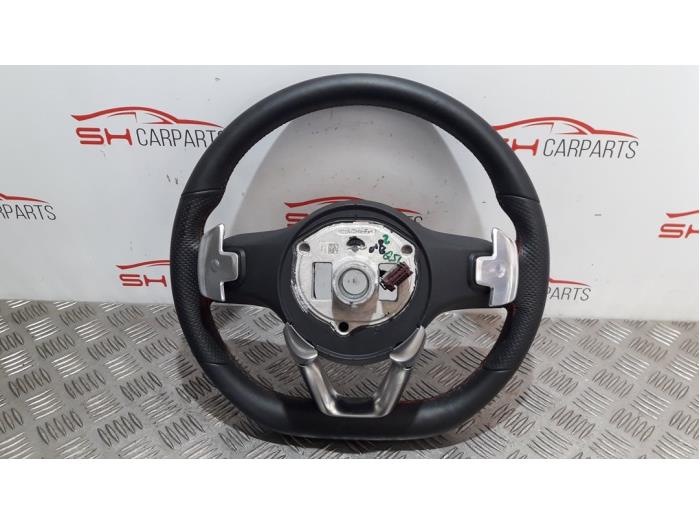 Steering wheel from a Mercedes-Benz CLA (118.3) 1.3 CLA-180 Turbo 16V 2019