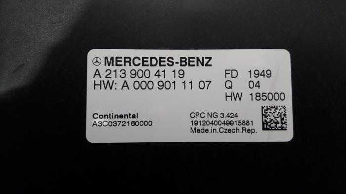 Sterownik skrzyni automatycznej z Mercedes-Benz A (177.0) 2.0 A-35 AMG Turbo 16V 4Matic 2020
