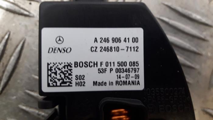 Heizung Widerstand van een Mercedes-Benz B (W246,242) 1.8 B-200 CDI BlueEFFICIENCY 16V 2014