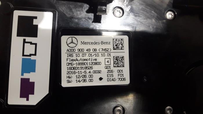 Innenbeleuchtung vorne van een Mercedes-Benz A (W176) 1.5 A-180 CDI, A-180d 16V 2016