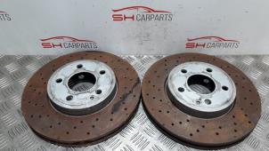 Used Front brake disc Mercedes B (W246,242) 1.8 B-200 CDI BlueEFFICIENCY 16V Price € 50,00 Margin scheme offered by SH Carparts