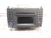 Radio CD player from a Mercedes A (W169), 2004 / 2012 1.5 A-150 5-Drs., Hatchback, 4-dr, Petrol, 1.498cc, 70kW (95pk), FWD, M266920, 2004-06 / 2009-03, 169.031 2009