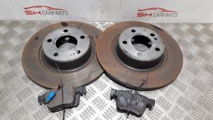 Used Brake disc + block back Mercedes C (W205) C-220 2.2 CDI BlueTEC, C-220 d 16V Price on request offered by SH Carparts