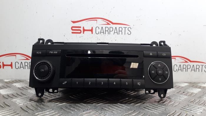 Radio Cd Mercedes-Benz W169 W245 A1698200386 BE6086 Audio 5