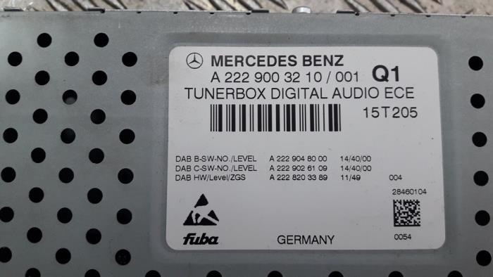 Module radio d'un Mercedes-Benz C Estate (S205) C-220 CDI BlueTEC, C-220 d 2.2 16V 2015