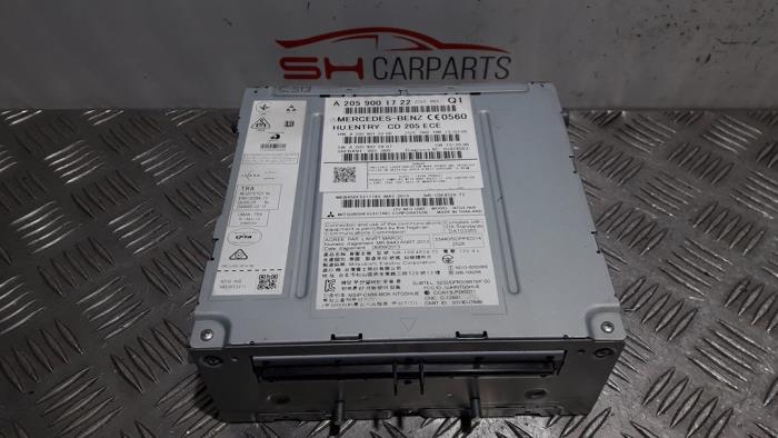 Używane System nawigacji Mercedes C Estate (S205) C-220 CDI BlueTEC, C-220 d 2.2 16V Cena € 250,00 Procedura marży oferowane przez SH Carparts