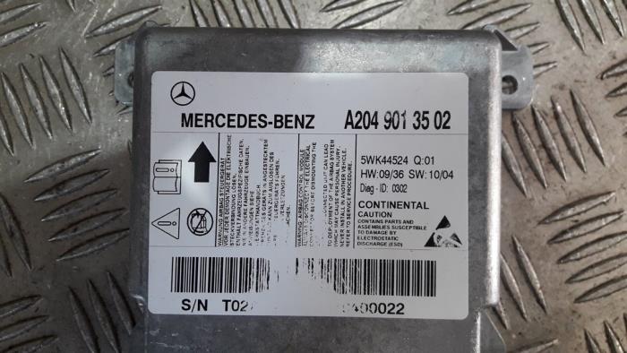Airbag Module from a Mercedes-Benz C Estate (S204) 2.2 C-200 CDI 16V BlueEFFICIENCY 2011