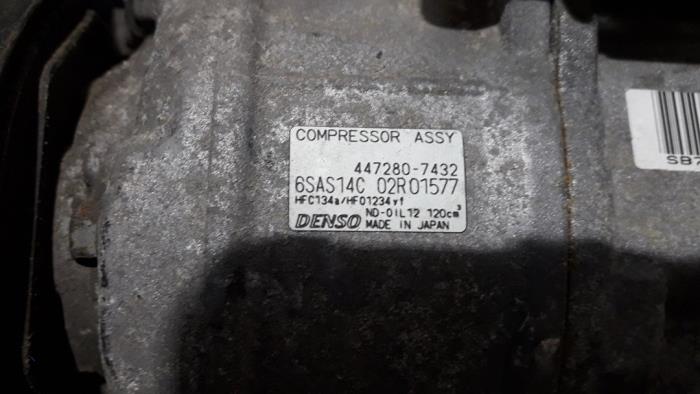 Air conditioning pump Mercedes A 1.5 A-180 CDI, A-180d 16V - 4472807432 ...