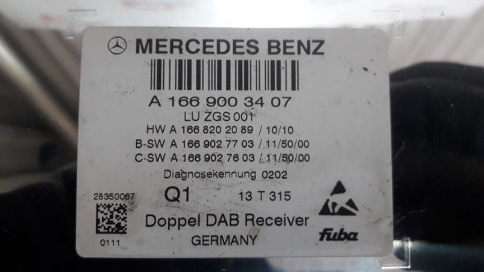 Modul radiowy z Mercedes-Benz B (W246,242) 1.6 B-180 BlueEFFICIENCY Turbo 16V 2013