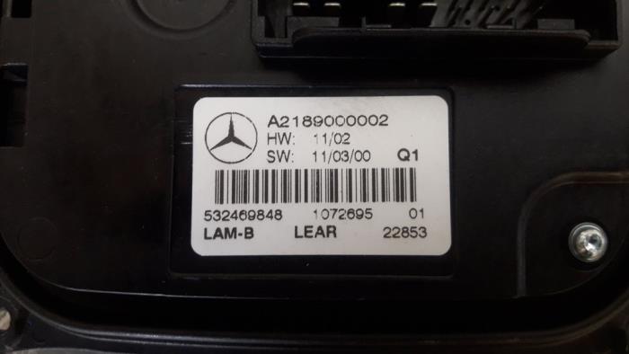 Sterownik oswietlenia z Mercedes-Benz B (W246,242) 1.8 B-180 CDI BlueEFFICIENCY 16V 2012