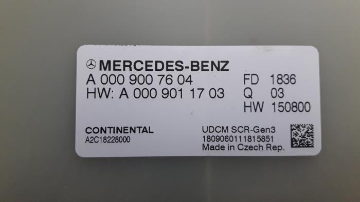 Ordinateur divers d'un Mercedes-Benz A (177.0) 1.5 A-180d 2018