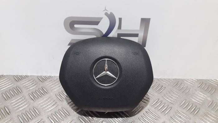 Left airbag (steering wheel) from a Mercedes-Benz ML III (166) 2.1 ML-250 CDI 16V BlueTEC 4-Matic 2013