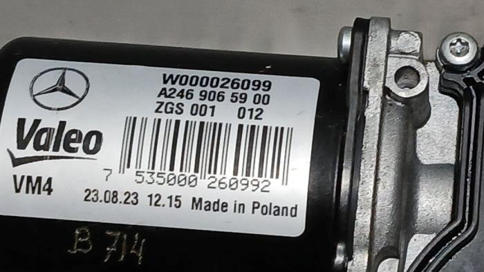 Wiper mechanism Mercedes B 1.6 B-200 BlueEFFICIENCY Turbo 16V ...